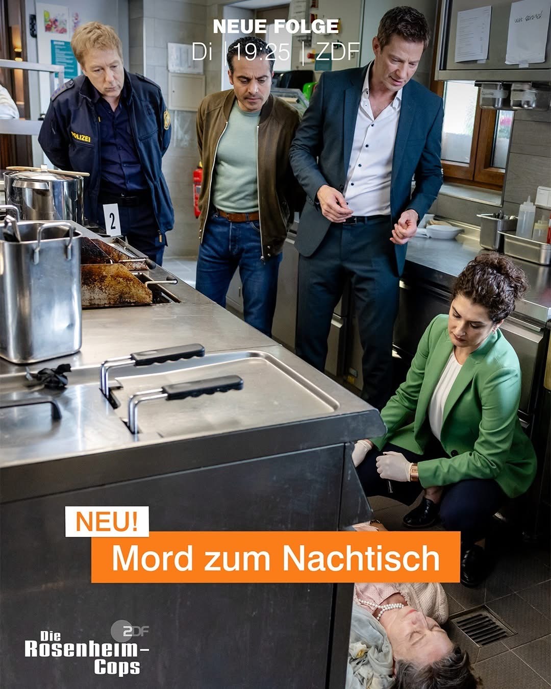 Szenenbild Die Rosenheim-Cops Mord zum Nachtisch - Regie Manuel Grabmann